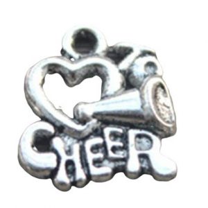 Bedel megafoon : “love to cheer”. 16 x 17 mm