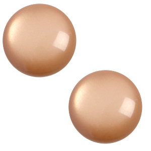 Cabochon 12 mm polaris elements soft tone mandora brown