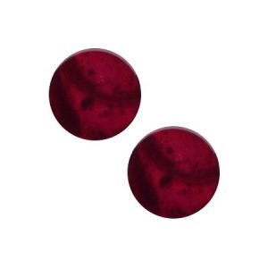 Cabochon 20 mm Mosso shiny royale aubergine