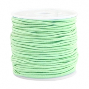 Gekleurd elastisch draad 1.5 mm Crysolite green. Per meter.