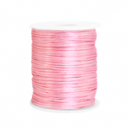 Satijn draad 1,5 mm Pink. Per 10 meter