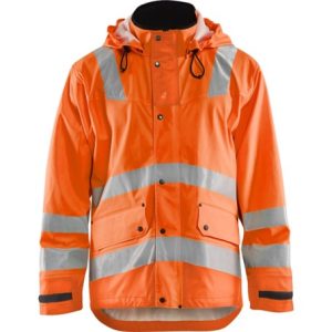 Blaklader 4302-2003 Regenjas. High vis zware kwaliteit. Oranje maat L